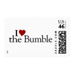 I Love The Bumble Postage Stamps