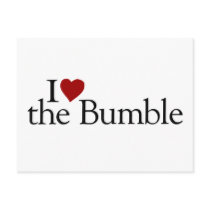 I Love The Bumble Post Cards