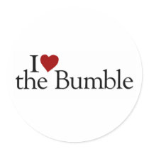 I Love The Bumble stickers by worldsfair I Love The Bumble stickers