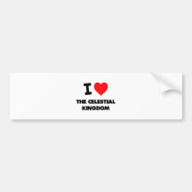 I love The Celestial Kingdom Bumper Sticker