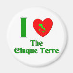 I  Love The Cinque Terre Italy Magnets