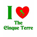 I  Love The Cinque Terre Italy t-shirts