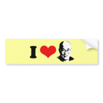 I Love the Dalai Lama Bumper sticker bumper stickers by freetibet I Love the Dalai Lama Bumper sticker bumper stickers