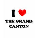 I Love The Grand Canyon t-shirts