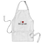 I love the groom aprons