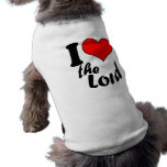 I Love the Lord Doggie Tshirt