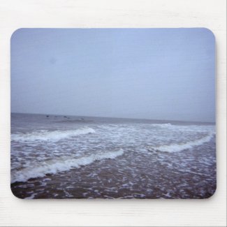 I Love The Ocean! mousepad