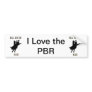 I Love the PBR Bumper Sticker