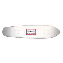 I love the smell of AVGAS in the morning! Custom Skateboard