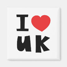 I love the UK Magnet