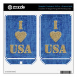 I Love the USA FreeAgent GoFlex Skin