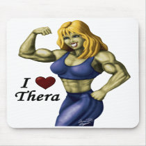 I Love Thera mousepad
