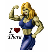 I Love Thera - Woman's Tee