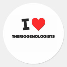 I Love Theriogenologists Stickers