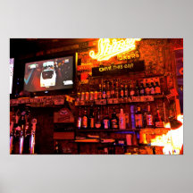 I Love This Bar Poster Small