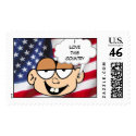 "I Love This Country" postage by akiliking "I Love This Country" postage