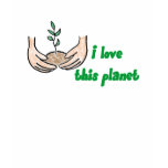 "I Love This Planet" Toddler Tshirt