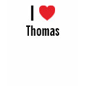 I love Thomas t-shirts
