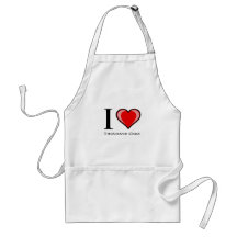 I Love Thousand Oaks Aprons