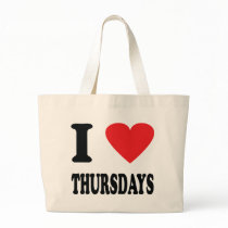 I love thursdays icon bags