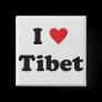 "I love Tibet" Button