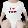 "I love TIbet" Infant Creeper