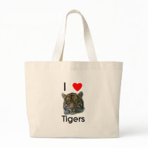 I love tigers Bag