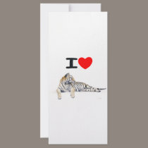 I love Tigers for light rack cards