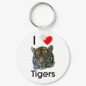 I love tigers Keychain by towalj I love tigers Keychain