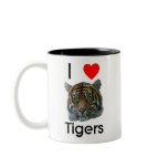 I love tigers Mug