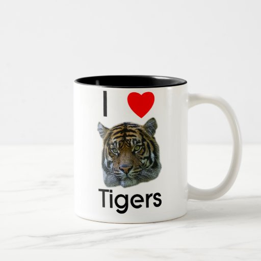 I love tigers Mug