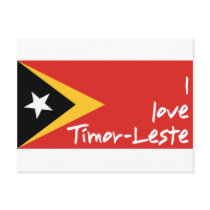 i love Timor-Leste.png Postcard