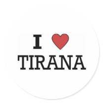 I Love Tirana stickers by teyes143 I Love Tirana stickers