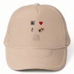 I Love to be Bare hats
