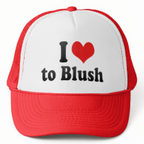 I Love to Blush Mesh Hats