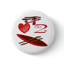 I Love To Canoe buttons
