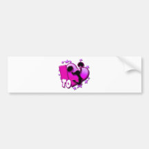 I Love to Cheer (Pink) Bumper Sticker
