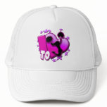 I Love to Cheer (Pink) Trucker Hats