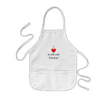 I love to cook with Grandma apron by hazengraphics I love to cook with Grandma apron