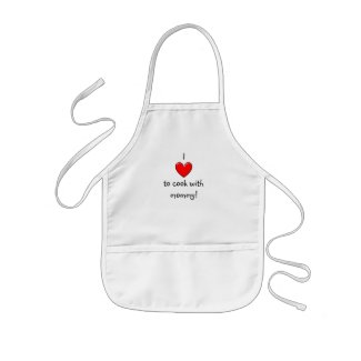 I love to cook with mommy! apron