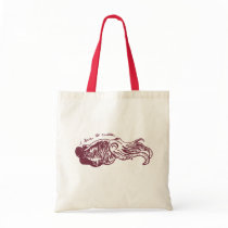 I Love to Cuttle tote bag