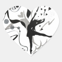I Love To Dance! Stickers