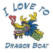 I Love to , Dragon Boat embroidered shirts by PeteMcGXD I Love to , Dragon Boat embroidered shirts