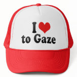 I Love to Gaze hats