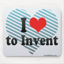 I Love to Invent Mousepad