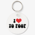 I Love To Poop Keychain by MyLoveStore I Love To Poop Keychain