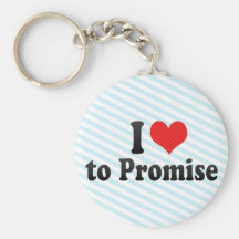 I Love to Promise Key Chain