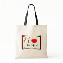 I Love To Read bags