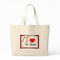 I Love To Read bags
