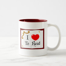 I Love To Read Coffee Mugs